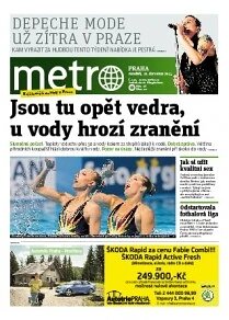 Obálka e-magazínu deník METRO 22.7.2013