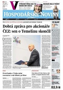 Obálka e-magazínu Hospodářské noviny 072 - 11.4.2014