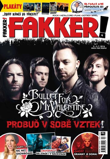 Obálka e-magazínu Časopis Fakker! 4/2016