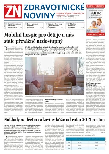 Obálka e-magazínu Ze Zdravotnictví 24/2016