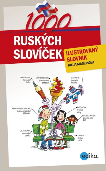 Obálka knihy 1000 ruských slovíček