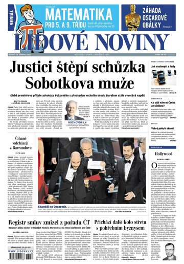 Obálka e-magazínu Lidové noviny 28.2.2017