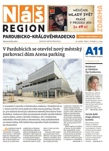 Obálka e-magazínu Náš Region - Pardubicko/Královéhradecko 6/2025