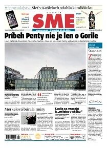 Obálka e-magazínu SME 10.11.2014