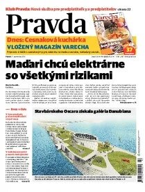 Obálka e-magazínu Pravda 21. 11. 2014