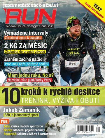 Obálka e-magazínu RUN 2/2018