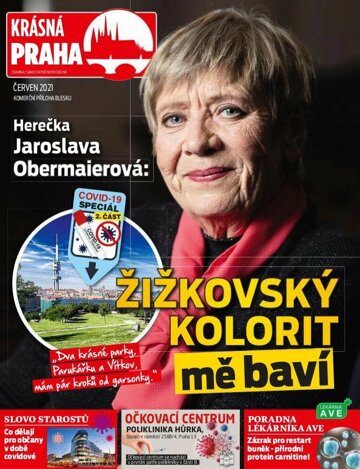 Obálka e-magazínu Příloha Blesk Krásná Praha - 1.6.2021