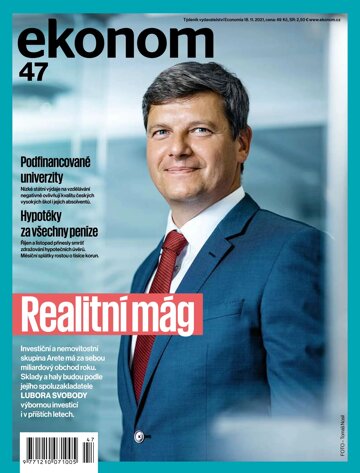 Obálka e-magazínu Ekonom 47 - 18.11.2021