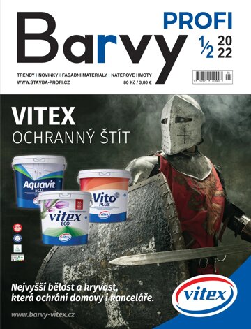 Obálka e-magazínu BARVY Profi 1-2/2022