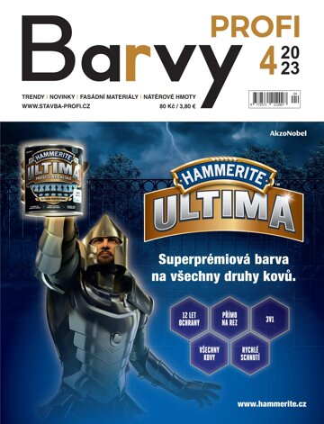 Obálka e-magazínu BARVY Profi 4/2023