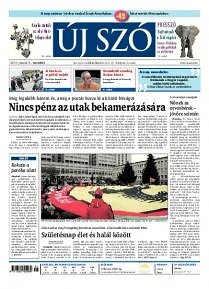 Obálka e-magazínu Új Szó 4.1.2014