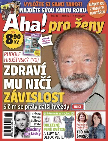 Obálka e-magazínu AHA! pro ženy 7.3.2017