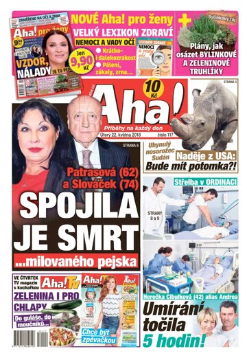 Obálka e-magazínu AHA! 22.5.2018