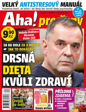 Obálka e-magazínu AHA! pro ženy 35/2018