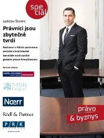 Obálka e-magazínu E15 Právo Byznys 24.4.