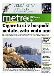 Obálka e-magazínu deník METRO 24.7.2014