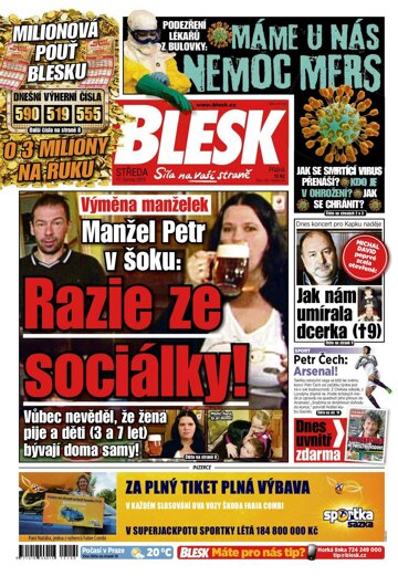 Obálka e-magazínu Blesk 17.6.2015