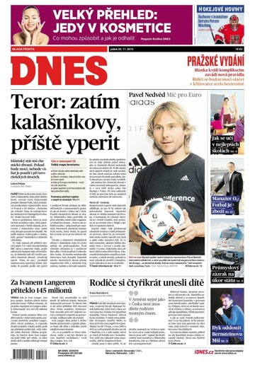 Obálka e-magazínu MF Dnes 20.11.2015