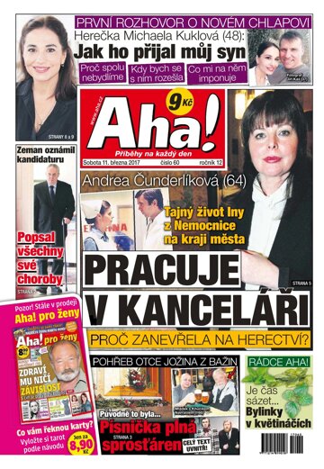 Obálka e-magazínu AHA! 11.3.2017