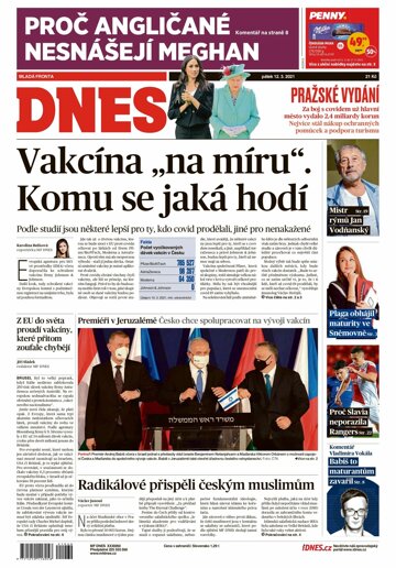 Obálka e-magazínu MF Dnes 12.3.2021