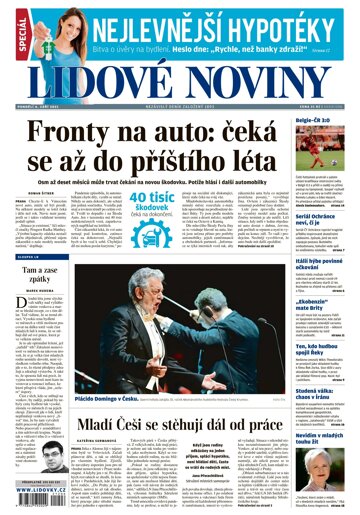 Obálka e-magazínu Lidové noviny 6.9.2021