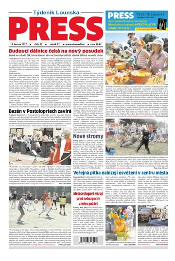 Obálka e-magazínu Lounský press 23/2017