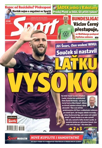 Obálka e-magazínu Sport 24.6.2023