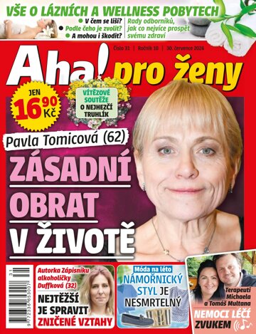 Obálka e-magazínu AHA! pro ženy 31/2024