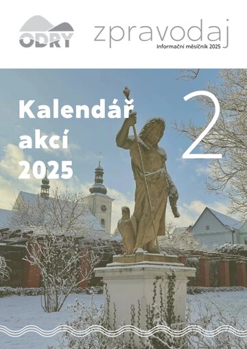 Obálka e-magazínu Oderský zpravodaj 2/2025