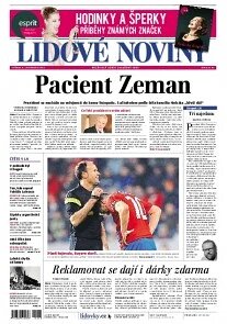 Obálka e-magazínu Lidové noviny 6.11.2013