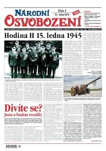 Obálka e-magazínu Národní Osvobození 2/2014