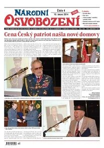 Obálka e-magazínu Národní Osvobození 4/2014