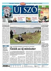 Obálka e-magazínu Új Szó 7.11.2014