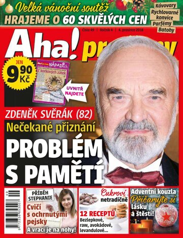 Obálka e-magazínu AHA! pro ženy 49/2018