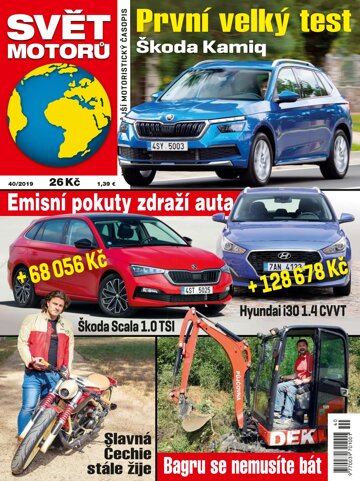 Obálka e-magazínu Svět motorů 40/2019