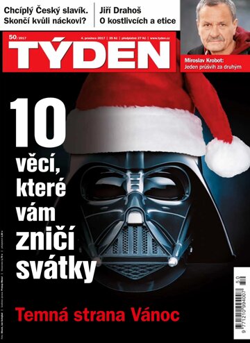 Obálka e-magazínu Týden 50/2017