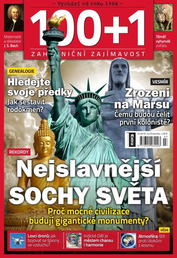 Obálka e-magazínu 100+1 zahraniční zajímavost 7/2016