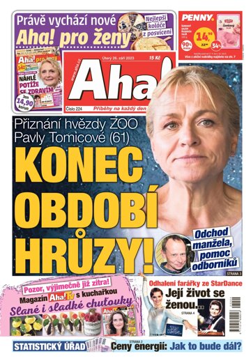 Obálka e-magazínu AHA! 26.9.2023