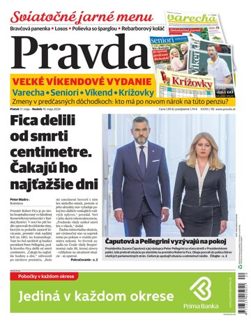 Obálka e-magazínu Pravda 17. 5. 2024