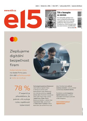 Obálka e-magazínu E15 26.6.2024