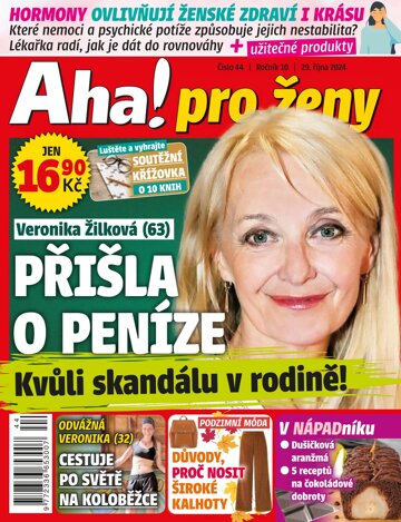 Obálka e-magazínu AHA! pro ženy 44/2024