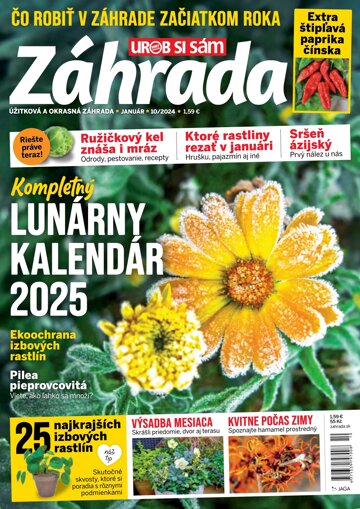 Obálka e-magazínu Záhrada 2024 10