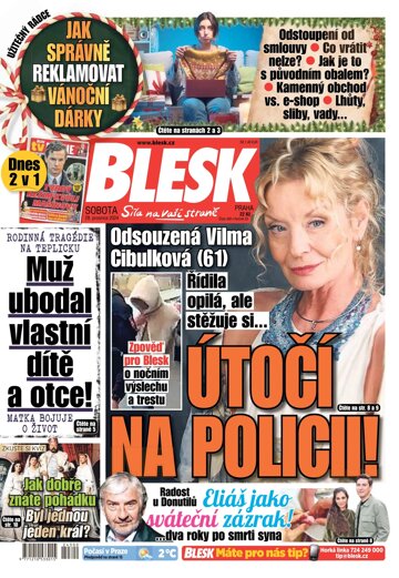 Obálka e-magazínu Blesk 28.12.2024