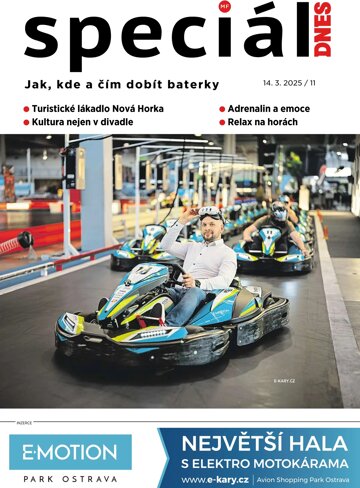 Obálka e-magazínu Magazín DNES SPECIÁL Moravskoslezský - 14.3.2025