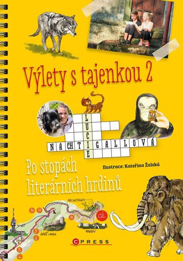 Obálka knihy Výlety s tajenkou 2 – Po stopách literárních hrdinů