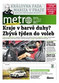 Obálka e-magazínu deník METRO 3.10.2014