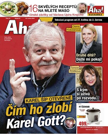 Obálka e-magazínu AHA! Tv - 26.5.2016