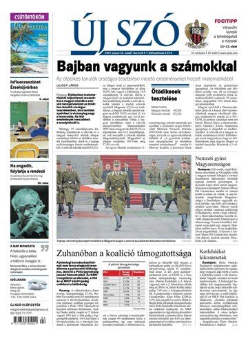 Obálka e-magazínu Új Szó 24.1.2017