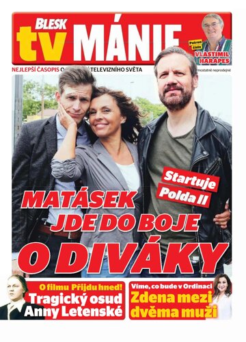 Obálka e-magazínu Blesk Tv manie 7.10.2017