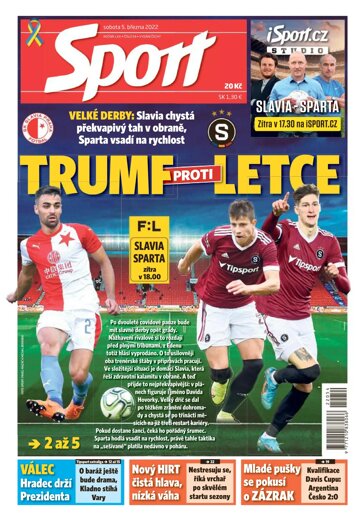 Obálka e-magazínu Sport 5.3.2022